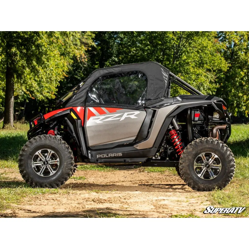 Superatv Polaris Rzr Xp Primal Soft Cab Enclosure Upper Doors 4