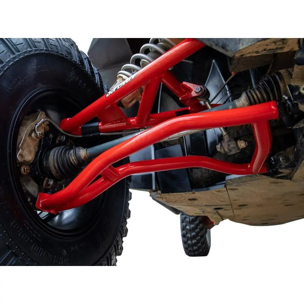 Superatv Polaris Rzr Xp Turbo High Clearance 1.5" Forward Offset A-Arms (Chromoly) 2