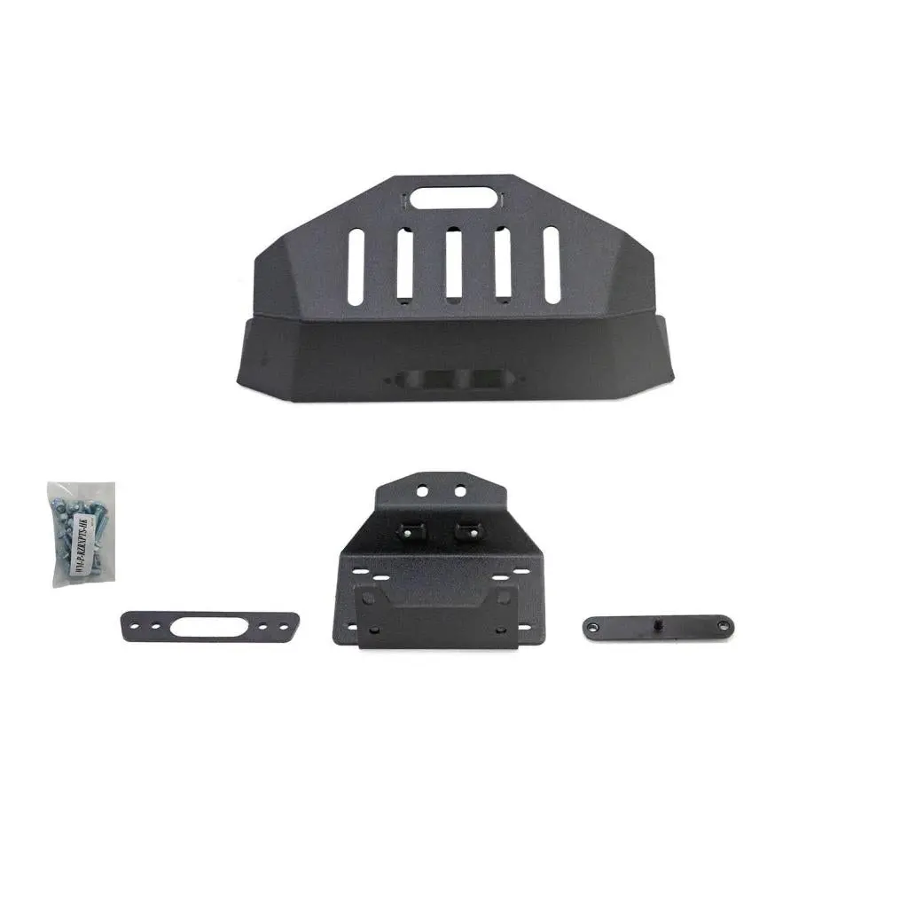 Superatv Polaris Rzr Xp Turbo S Winch Mount 3
