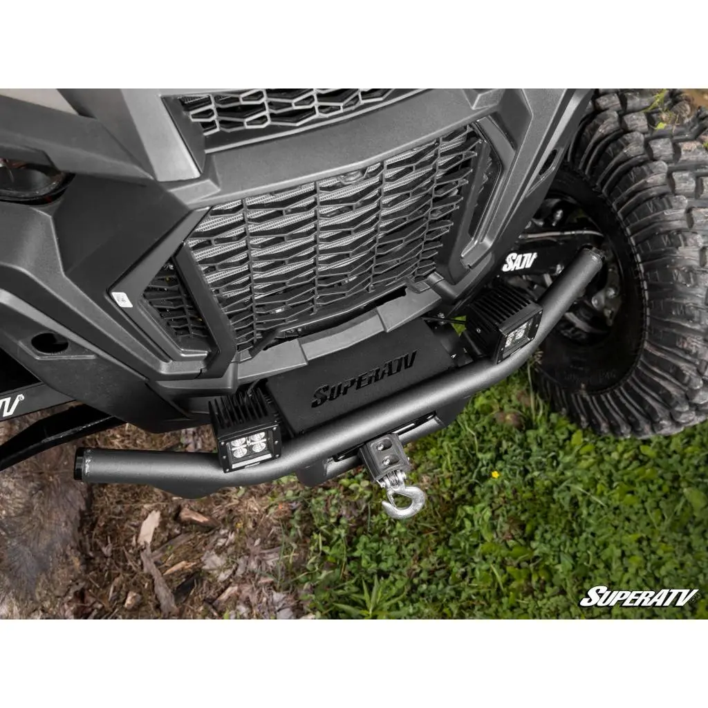 Superatv Polaris Rzr Xp Turbo S Winch-Ready Front Bumper 5