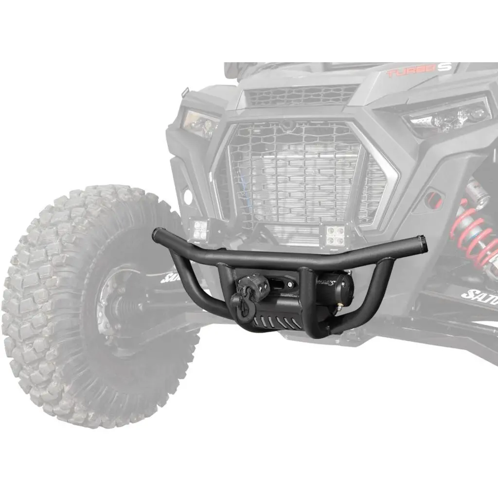 Superatv Polaris Rzr Xp Turbo S Winch-Ready Front Bumper 2