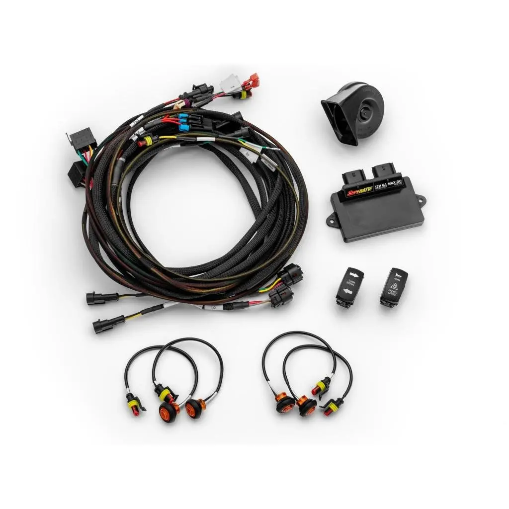 Superatv Polaris Xpedition Deluxe Self-Canceling Turn Signal Kit 1