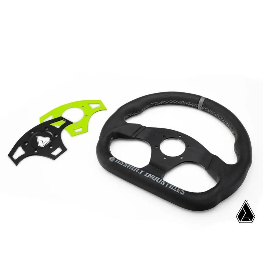 Superatv Suede Ballistic "D" Utv Steering Wheel 6