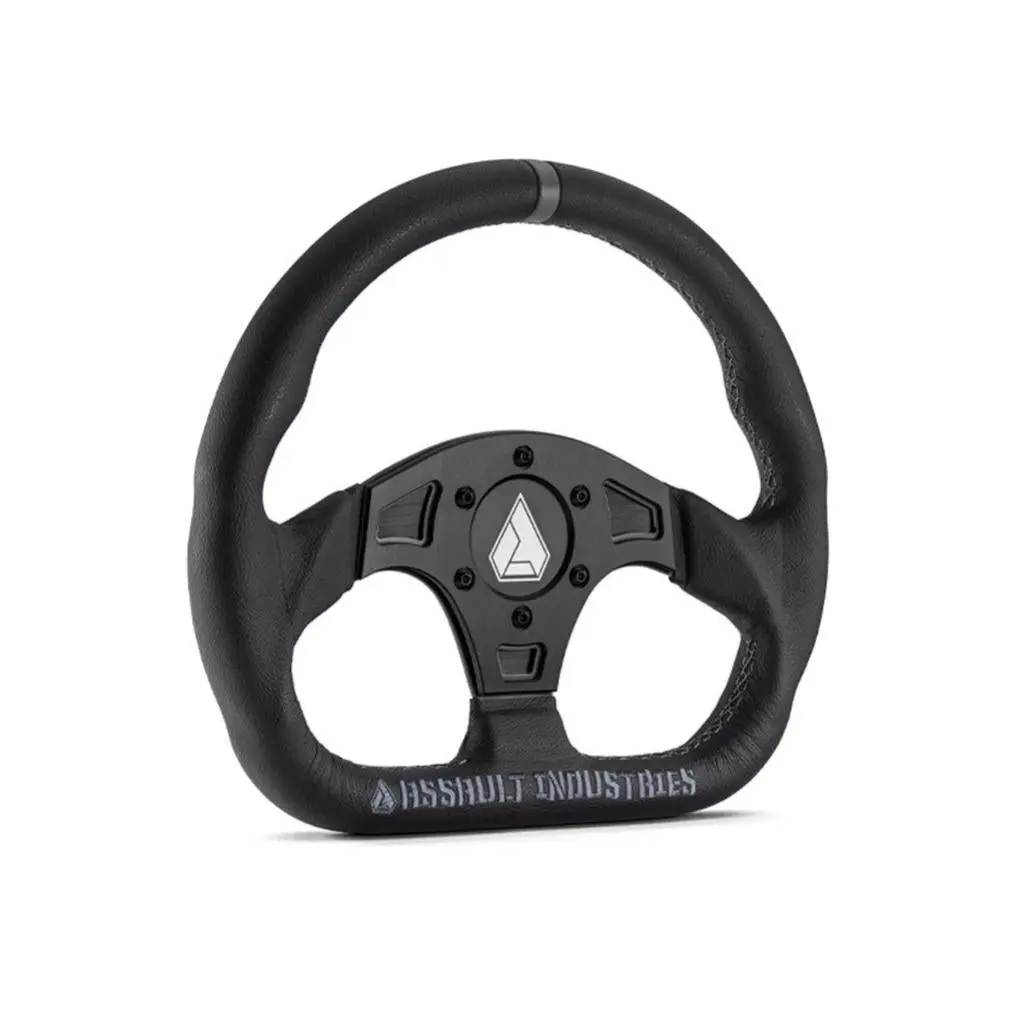 Superatv Suede Ballistic "D" Utv Steering Wheel 5