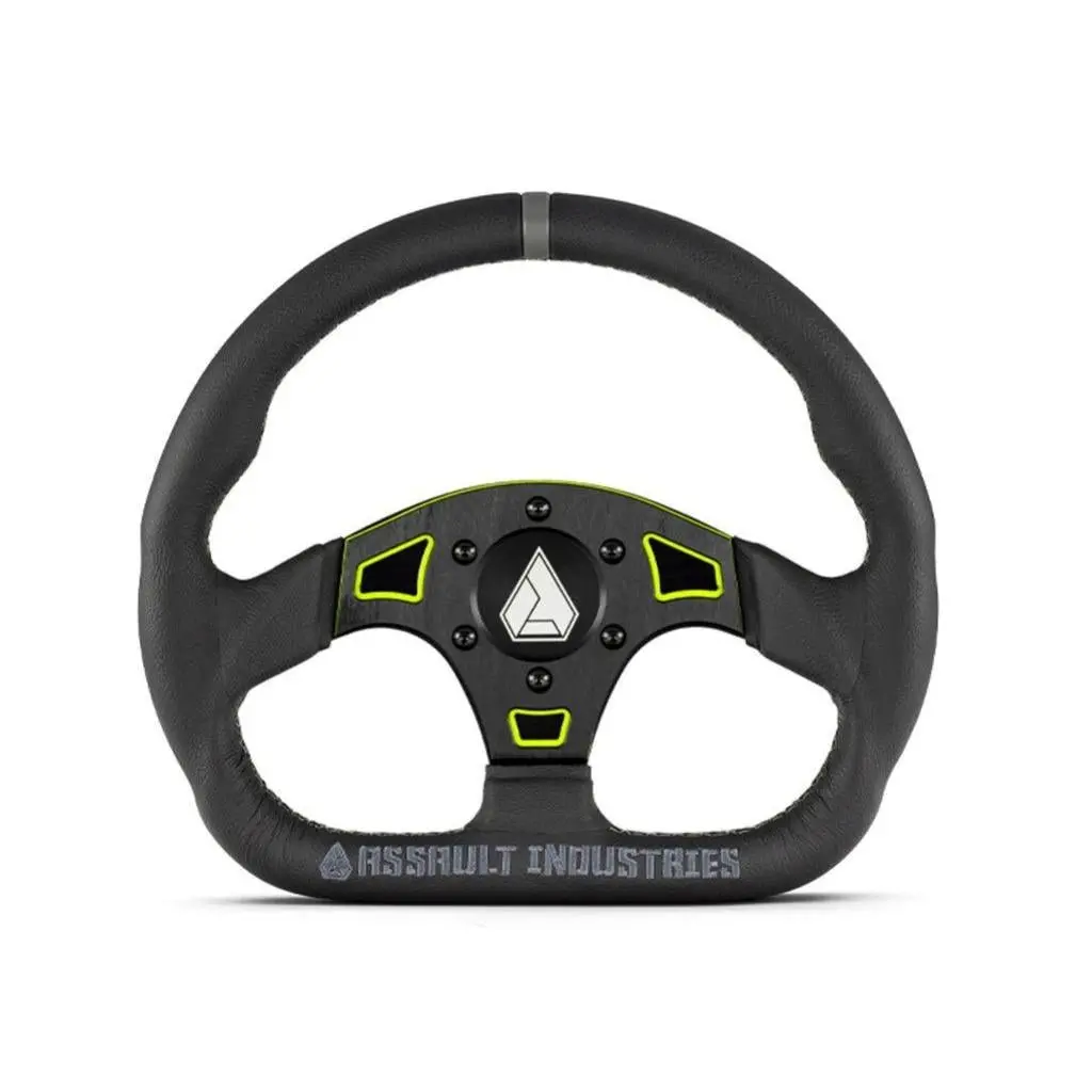 Superatv Suede Ballistic "D" Utv Steering Wheel 8