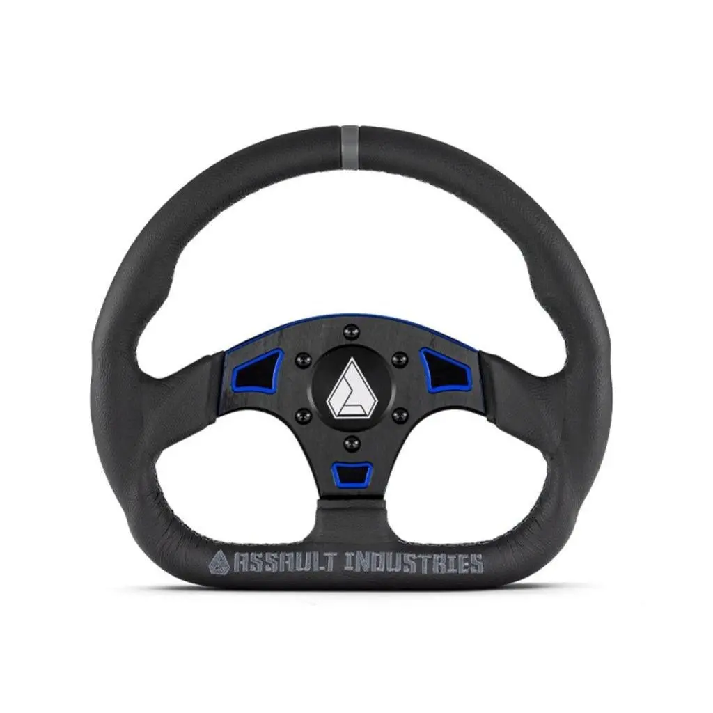 Superatv Suede Ballistic "D" Utv Steering Wheel 2
