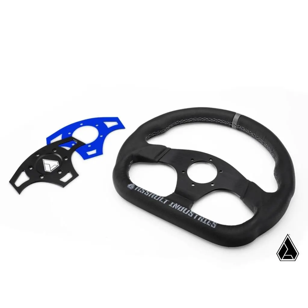 Superatv Suede Ballistic "D" Utv Steering Wheel 4