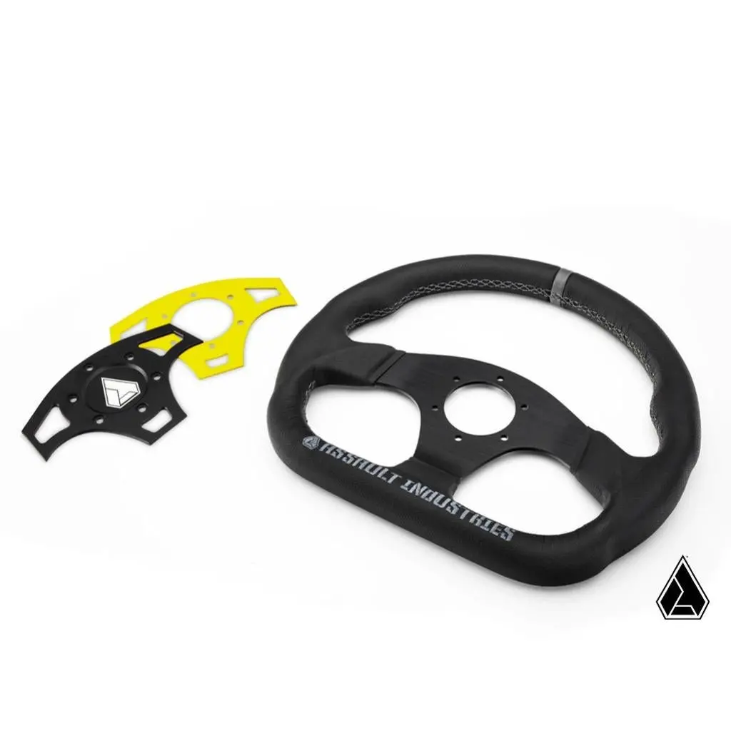 Superatv Suede Ballistic "D" Utv Steering Wheel 2
