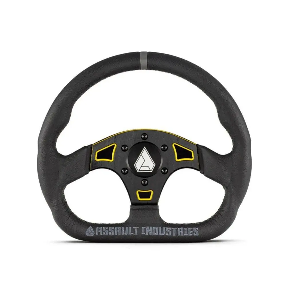 Superatv Suede Ballistic "D" Utv Steering Wheel 3