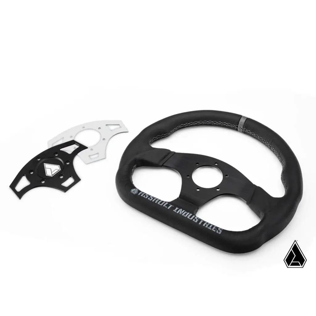 Superatv Suede Ballistic "D" Utv Steering Wheel 3