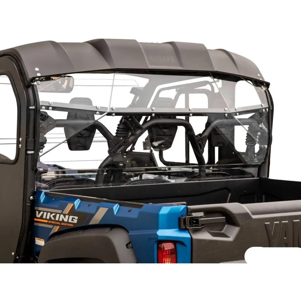 Superatv Yamaha Viking Rear Windshield 1