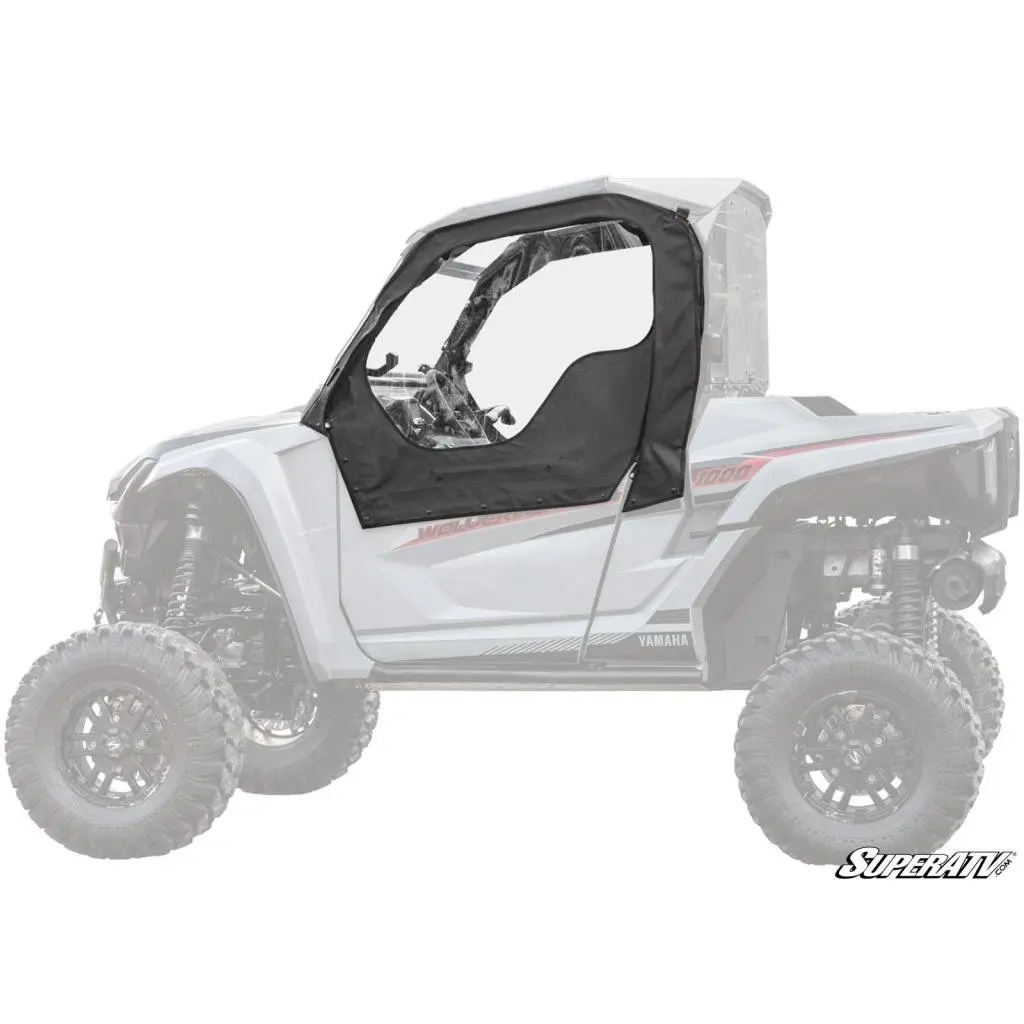 Superatv Yamaha Wolverine Rmax 1000 Primal Soft Cab Enclosure Upper Doors 3