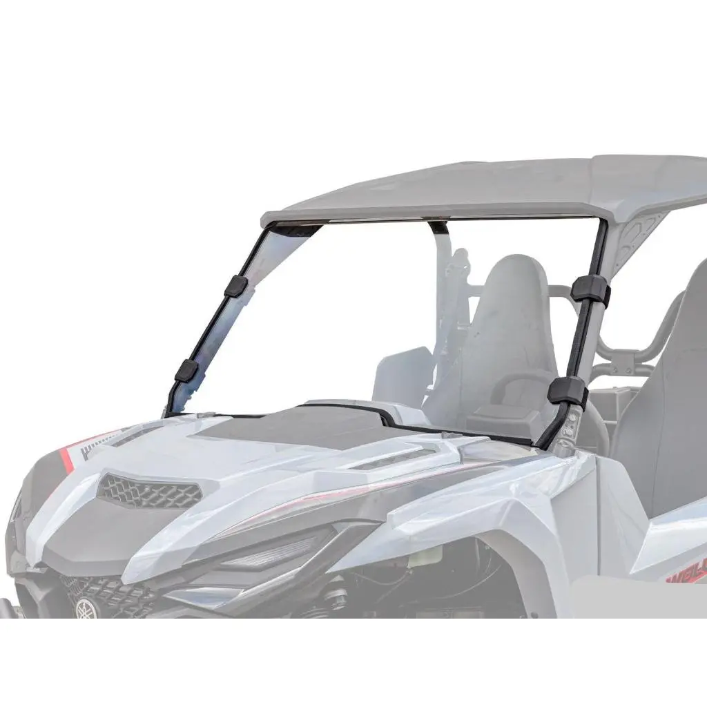 Superatv Yamaha Wolverine Rmax 1000 Scratch Resistant Full Windshield 1
