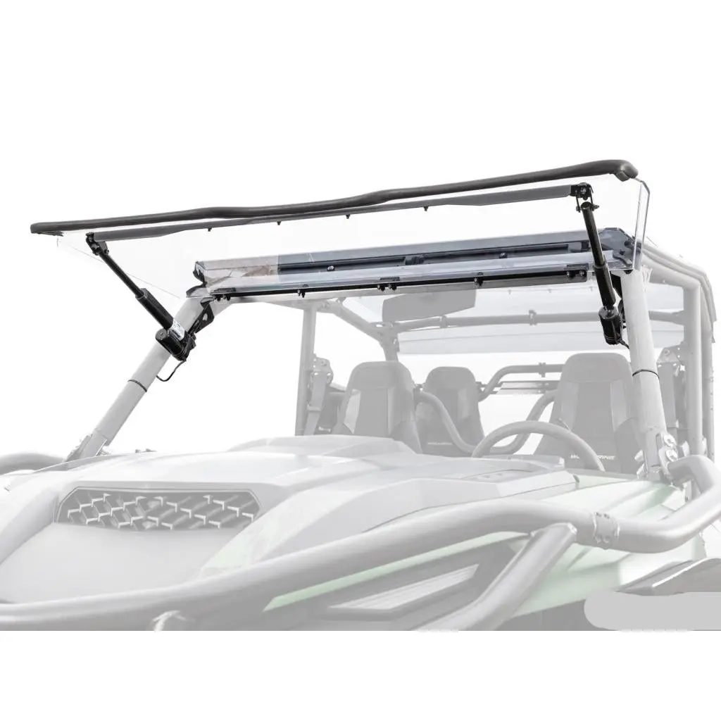 Superatv Yamaha Wolverine Rmax Maxdrive Power Flip Windshield 1
