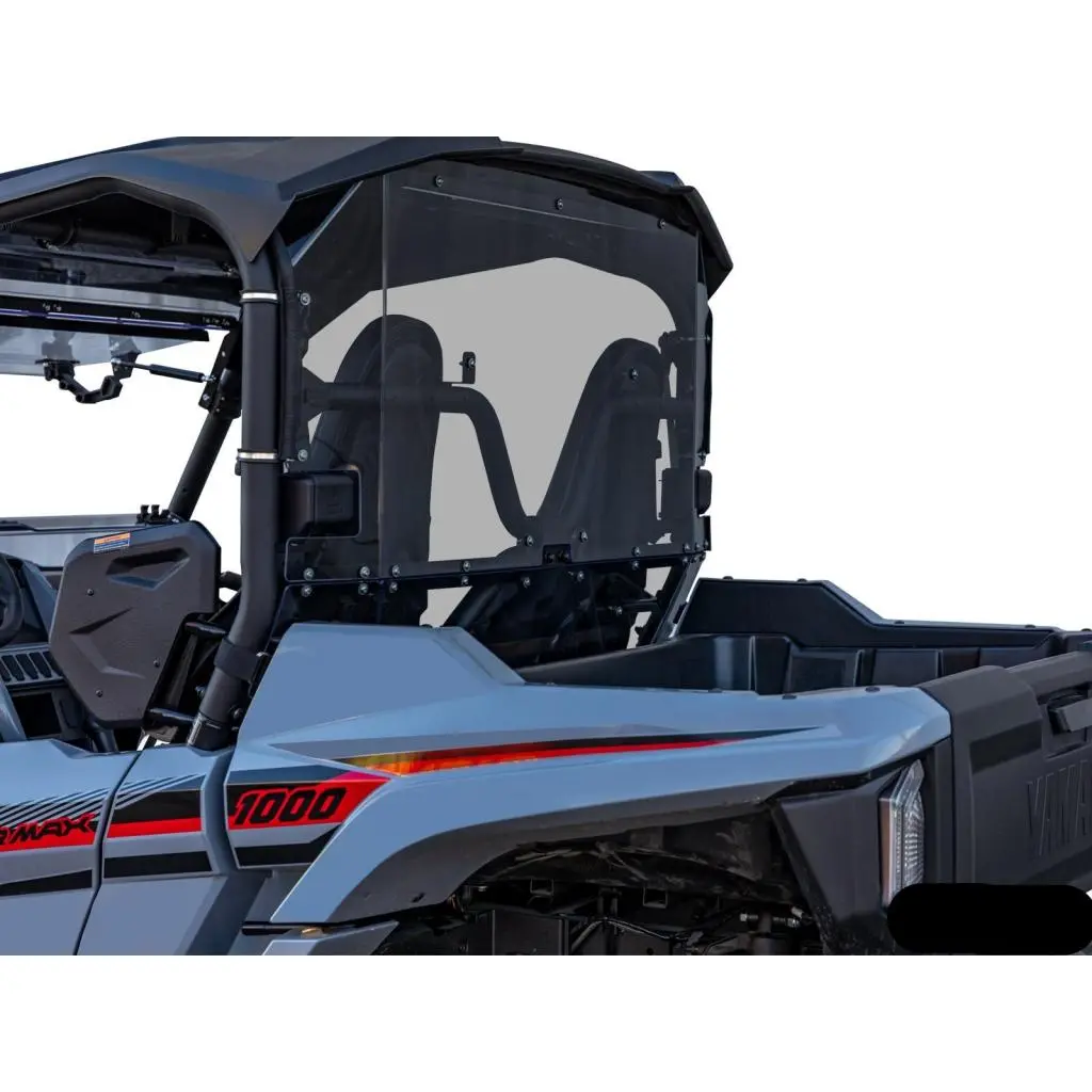 Superatv Yamaha Wolverine Rmax2 1000 Scratch-Resistant Rear Windshield 1
