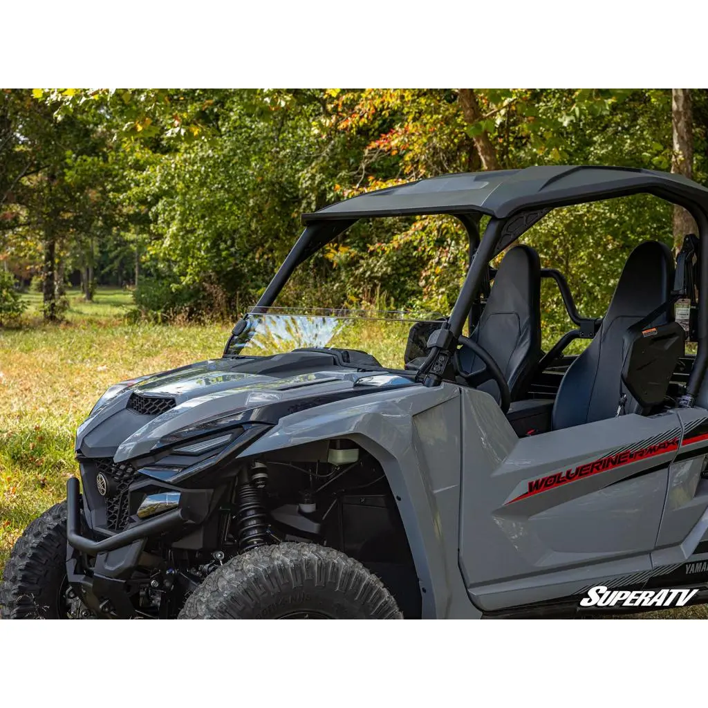 Superatv Yamaha Wolverine X4 850 Half Windshield 2