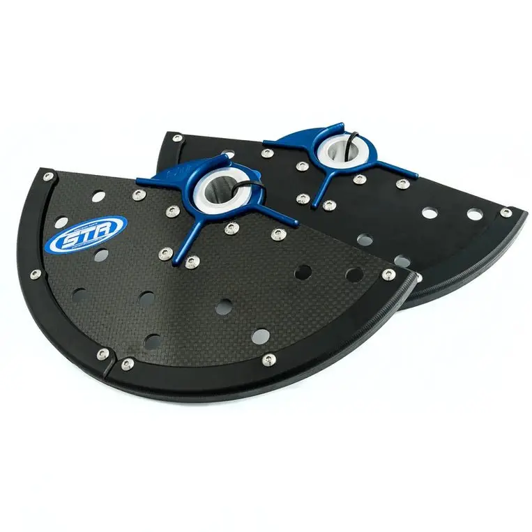 System Tech Racing Front Disc Guard G10 & Carbon Fiber 5