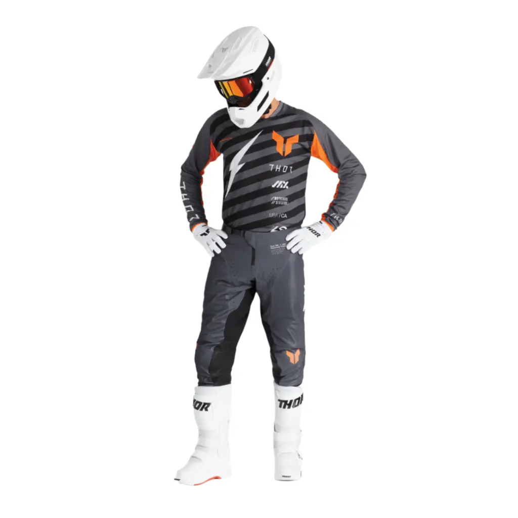 Thor 2025 Launchmode Vented Raid C/B Jersey/Pant Kit 1