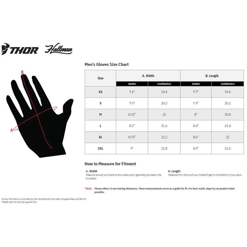 Thor Assist Mtb Gloves 7