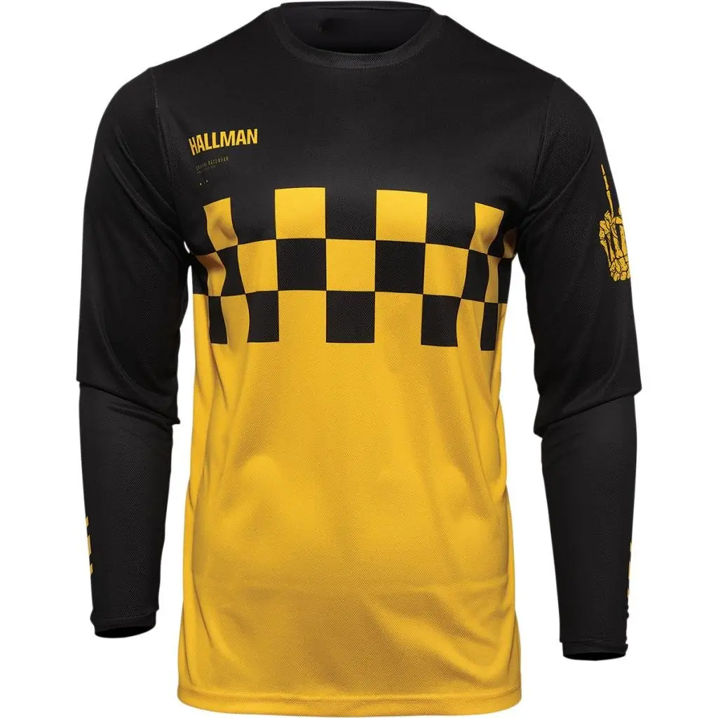 Thor Hallman Differ Cheq Performance Cycling Jersey - Image 3
