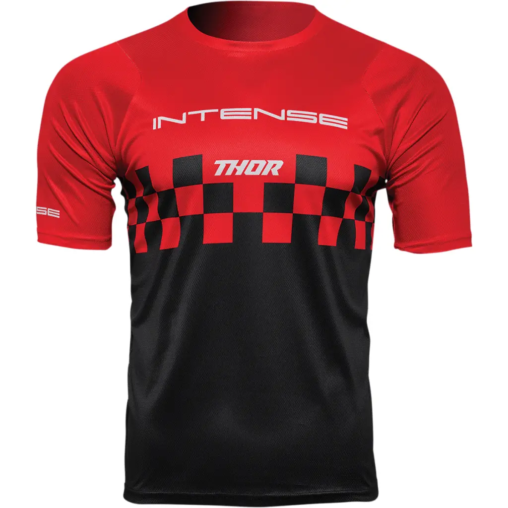 Thor Intense Chex Mtb Jersey 1
