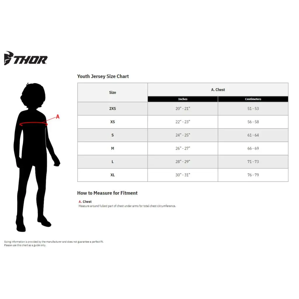 Thor Youth Sector Minimal Jersey 7