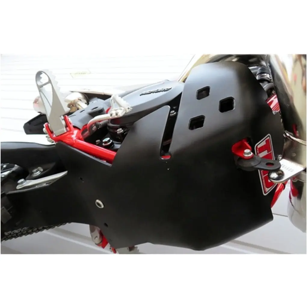 Tm Designworks - Beta (18-19) Rr 250 & Rr 300 2 Stroke Extreme Full Coverage Skid Plate W/ Link Guard 1