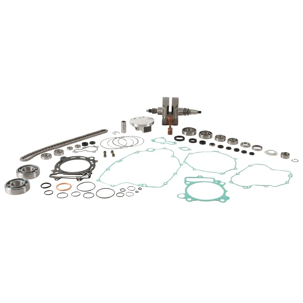Vertex Complete Engine Rebuild Kit For Kawasaki Kx450f 2013-2014 | Wr101-144 1