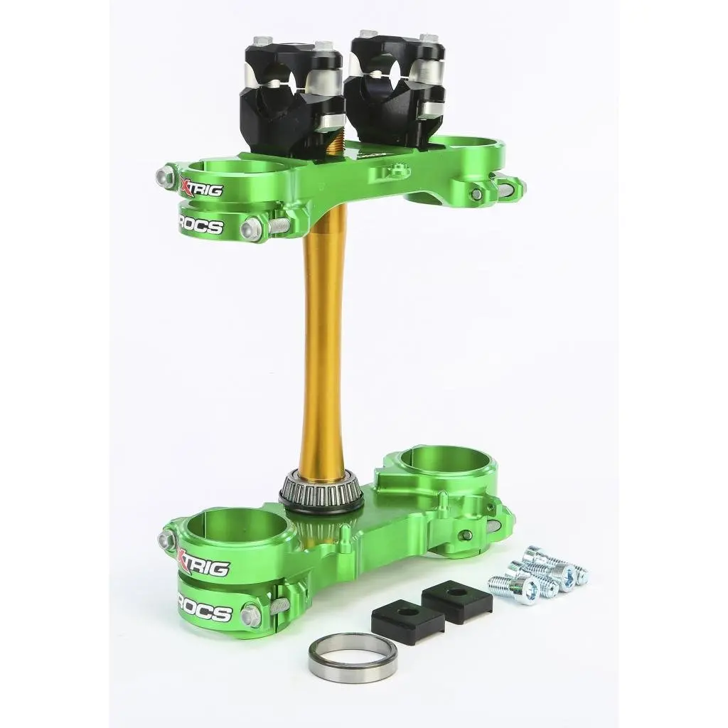 X-Trig Rocs Tech Clamp Set 2013-20 Kawasaki Kx250/450F 23Mm Offset | 501330401101 1