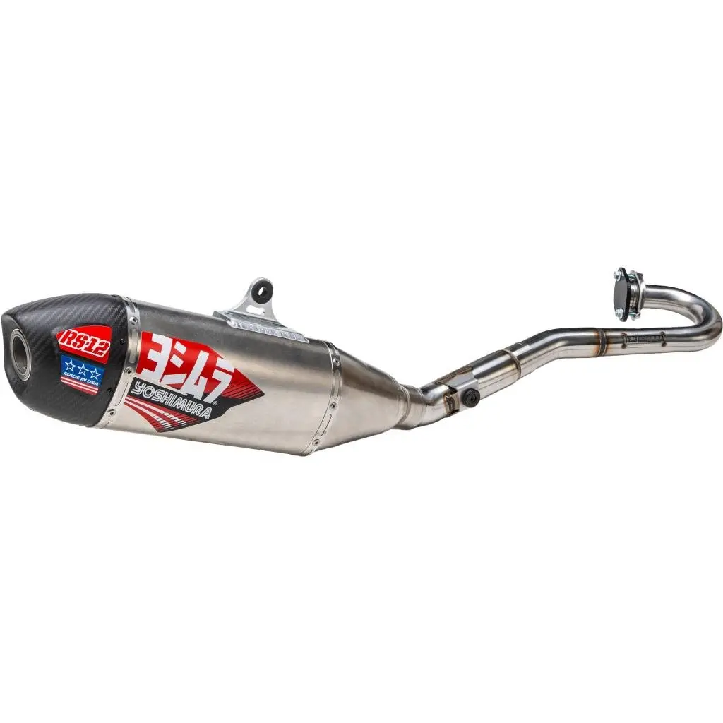 Yoshimura Rs-12 Stainless Full Exhaust 2018-23 Suzuki Rm-Z450 | 219220S320 1
