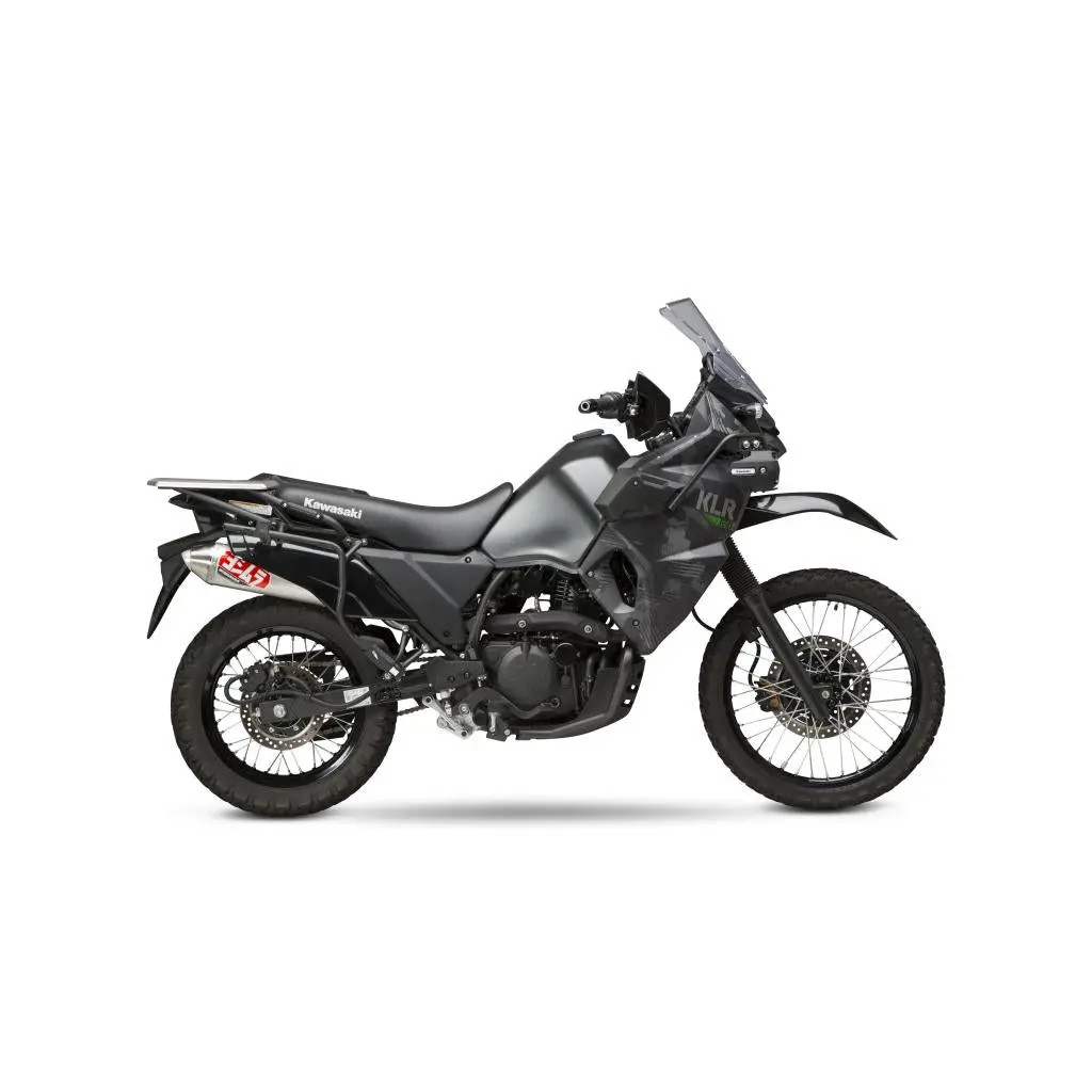 Yoshimura Rs-2 Slip-On Exhaust 2022 Kawasaki Klr650 | 146702C550 1