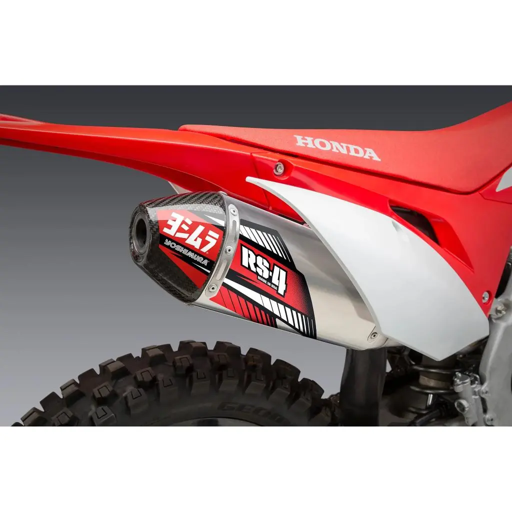 Yoshimura Rs-4 Stainless Muffler 2019-Up Honda Crf450x | 224502D320 1