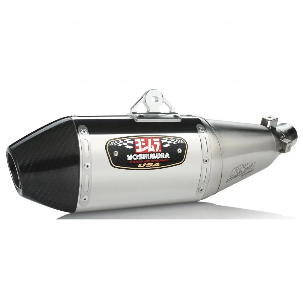 Yoshimura Rs-4 Stainless Slip-On Exhaust 2016-2019 Honda Africa Twin | 12400Bd520 1