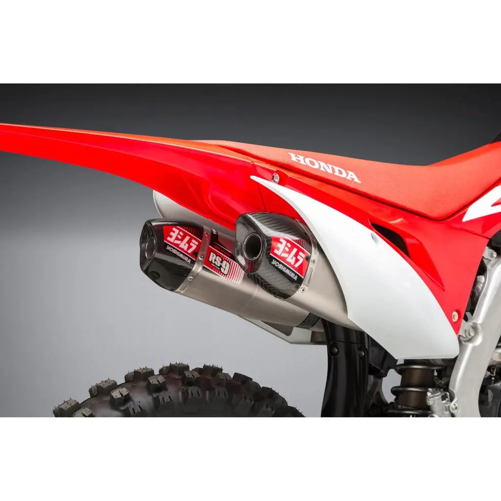 Yoshimura Rs-9T Dual Slip-On Exhaust 2018-19 Honda Crf250r/Rx | 22843Br520 1