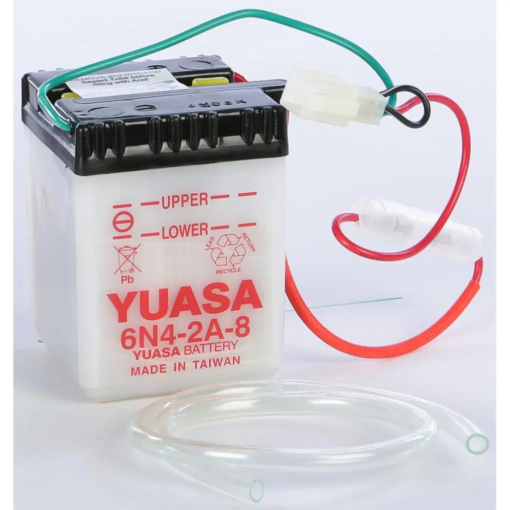 Yuasa Battery 6N4 2A 8 Conventional 1