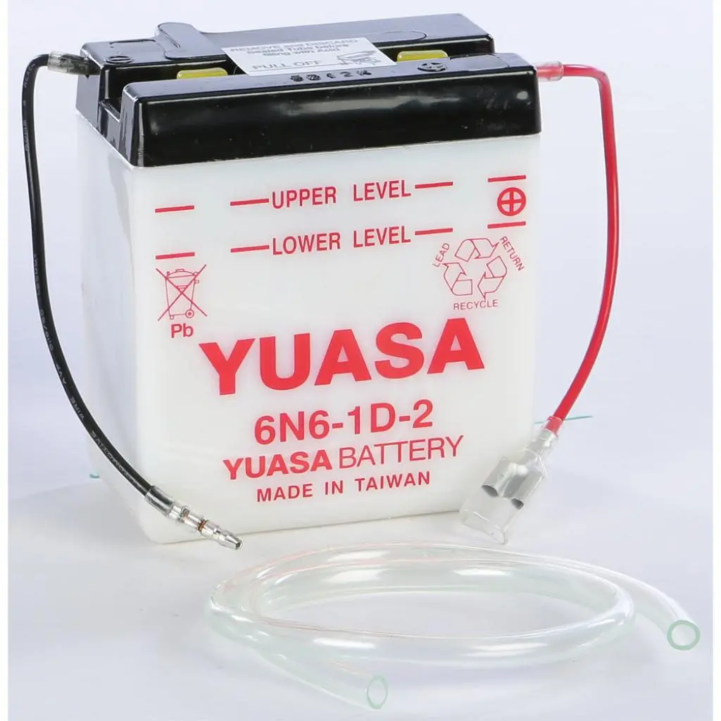Yuasa Battery 6N6 1D 2 Conventional 1