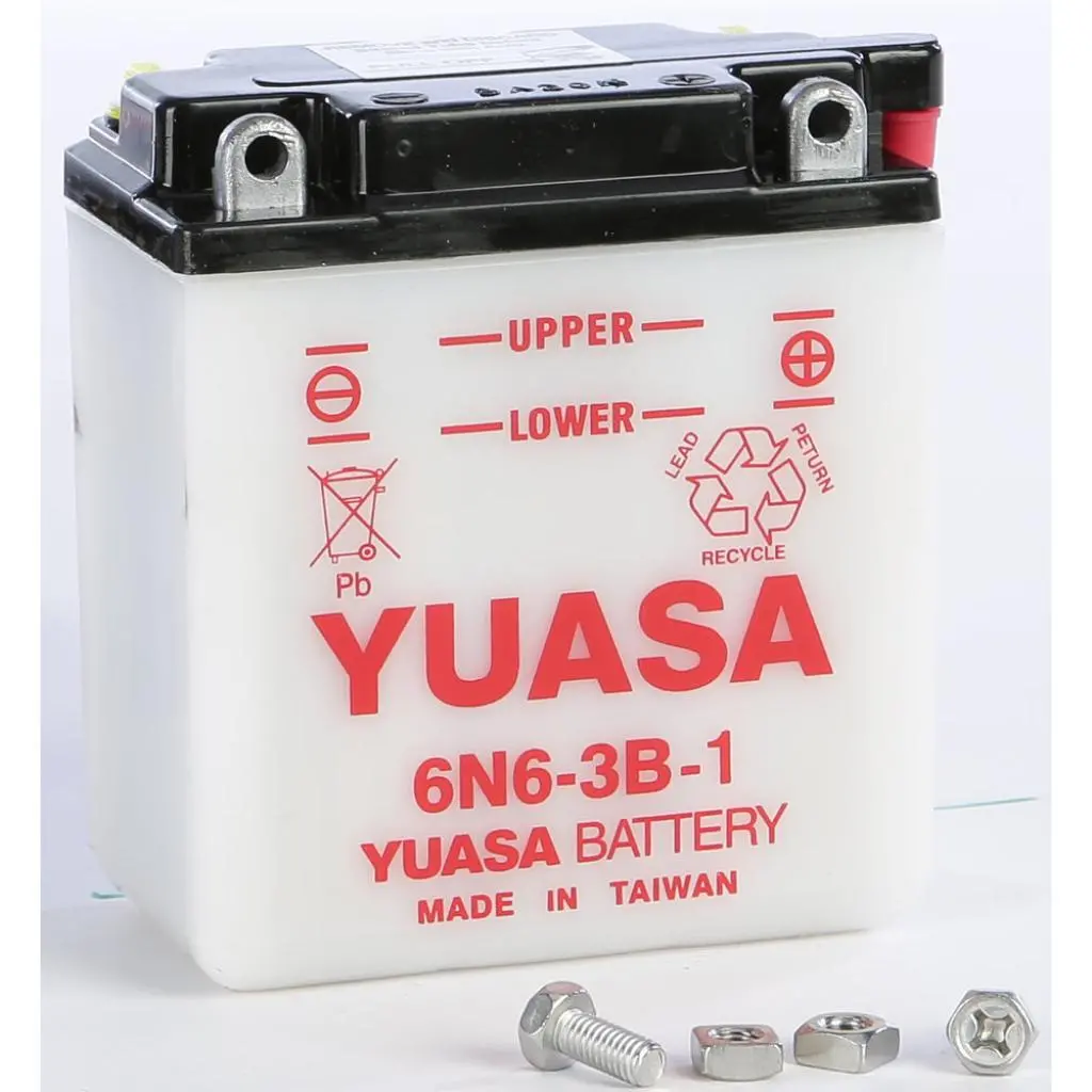 Yuasa Battery 6N6 3B 1 Conventional 1