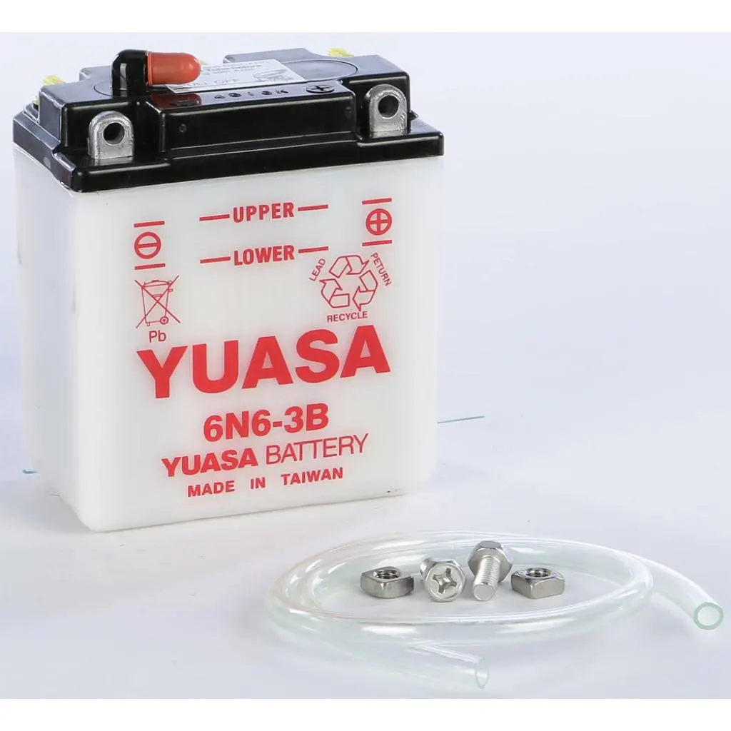 Yuasa Battery 6N6 3B Conventional 1