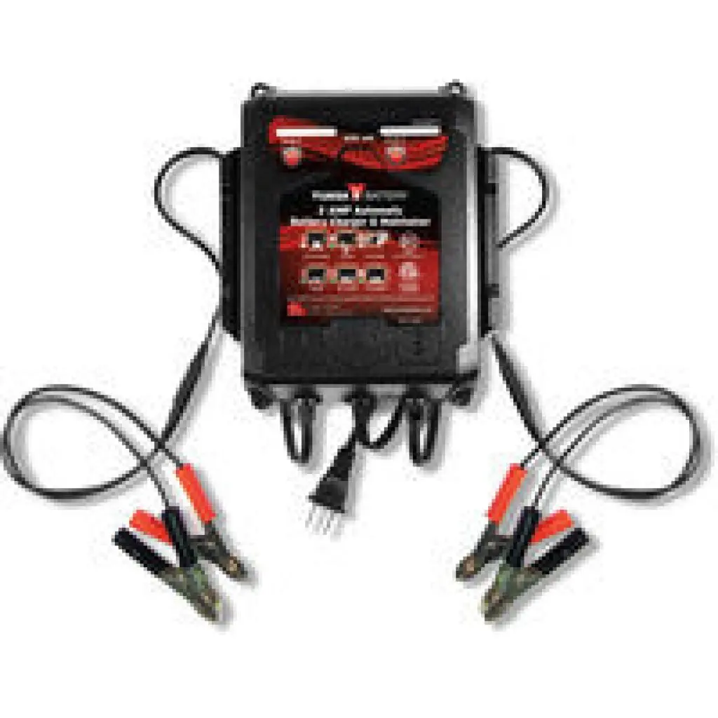 Yuasa Battery Charger 6V/12V/2A 2 Bank 1