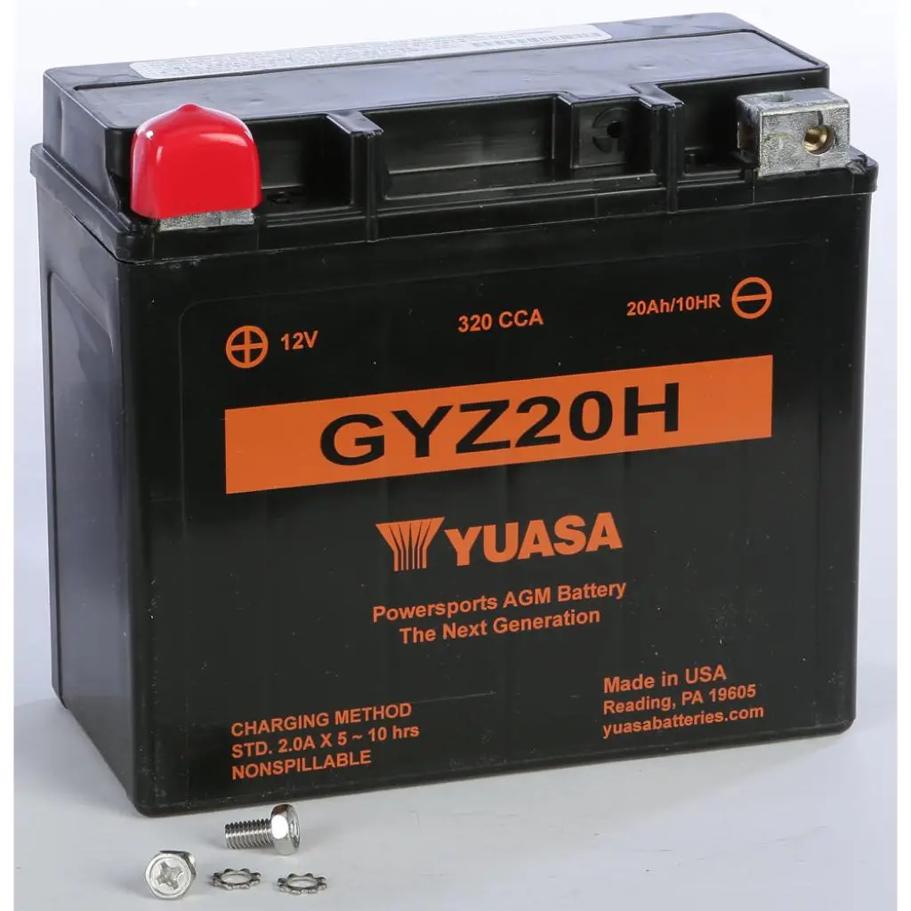 Yuasa Battery Gyz20h Sealed Factory Activated 1