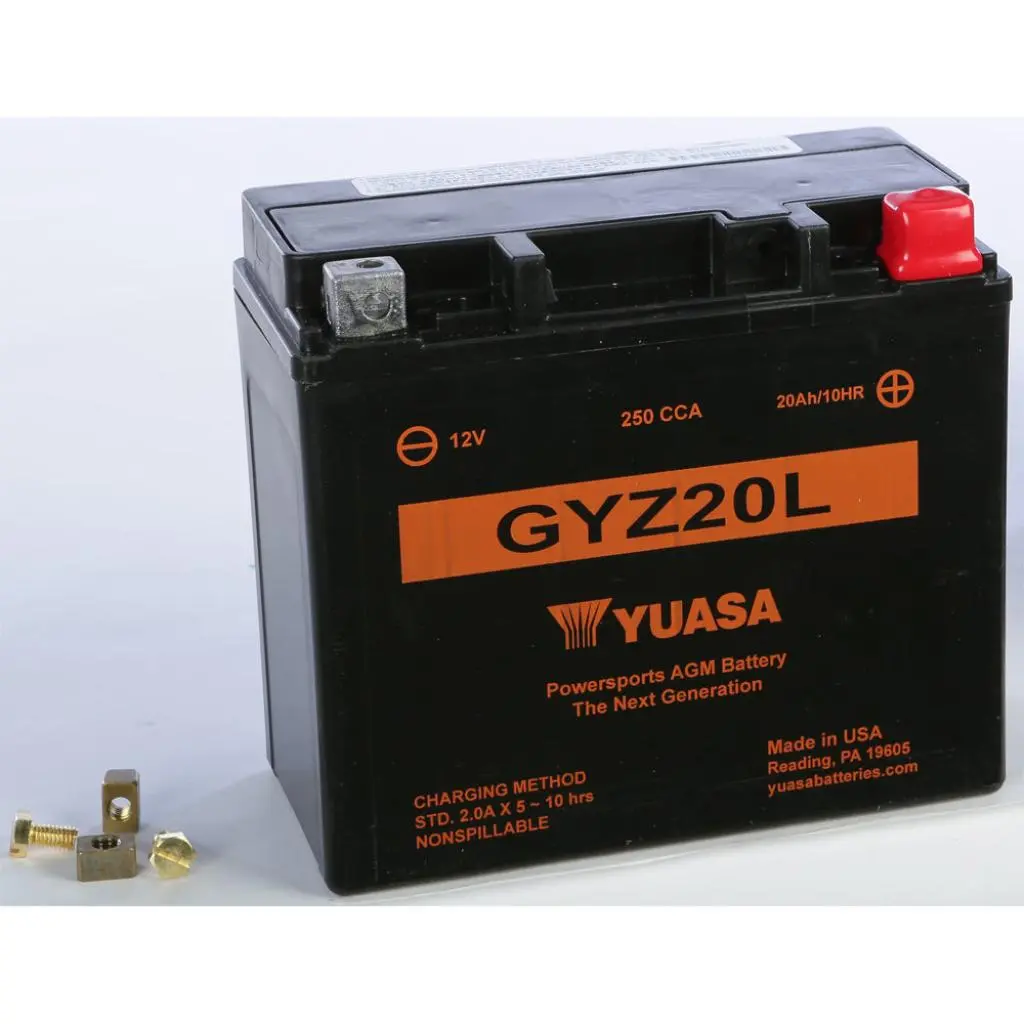 Yuasa Battery Gyz20l Fa Sealed Factory Activated 1