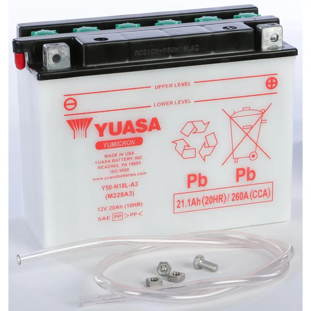 Yuasa Battery Y50 N18l A3 Conventional 1