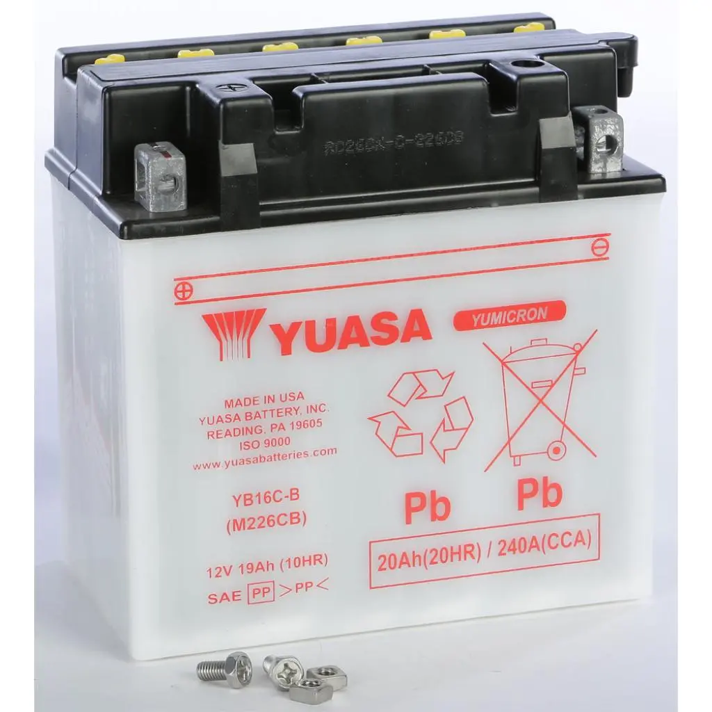 Yuasa Battery Yb16c B Conventional 1