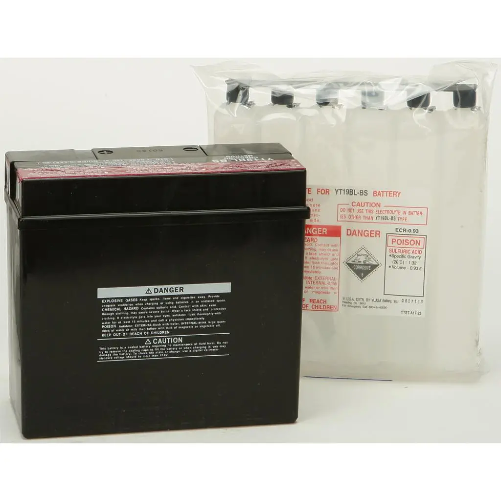 Yuasa Battery Yt19bl Bs Maintenance Free 1