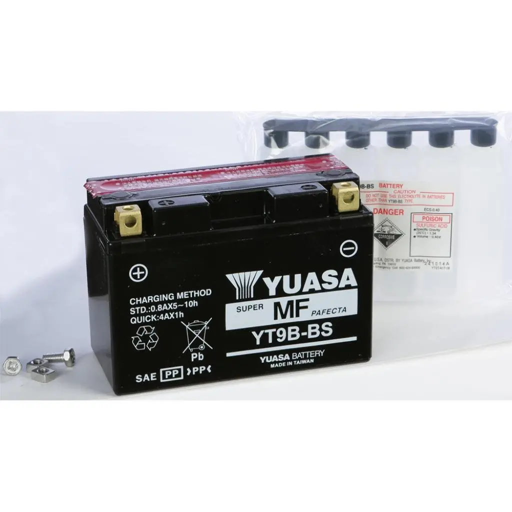 Yuasa Battery Yt9b Bs Maintenance Free 1