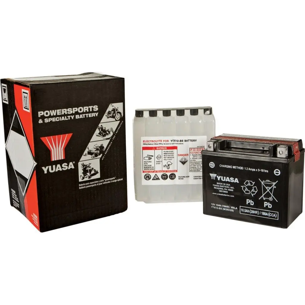 Yuasa Battery Ytx12 Bs Maintenance Free 1