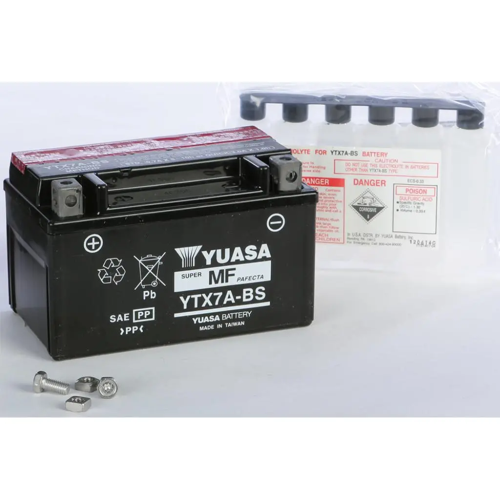 Yuasa Battery Ytx7a Bs Maintenance Free 1