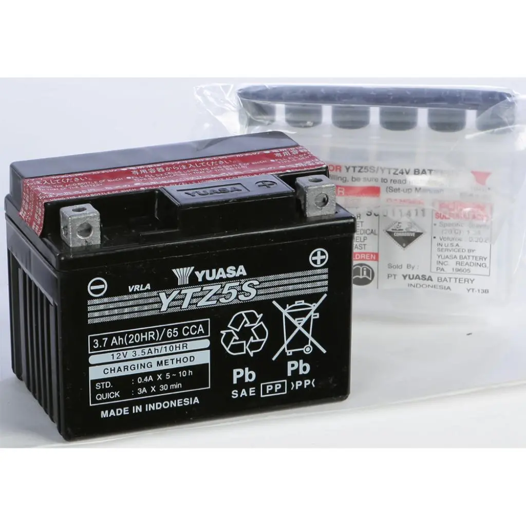 Yuasa Battery Ytz5s Bs Maintenance Free 1