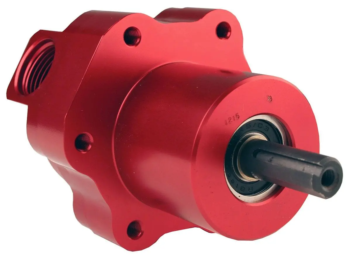 Billet Aluminum Belt-Drive Mechanical Fuel Pump – High-Volume, Low-Profile Design 1
