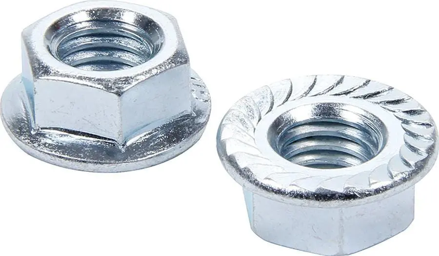 Allstar Performance Grade 8 Zinc-Plated Chassis Nuts – All16044-10 1
